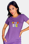 Sweetmoon Long T Shirt Nightdress - Purple — thumbnail 5